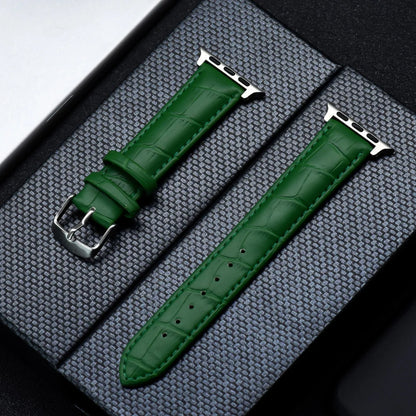 Classic Leather-Style Apple Watch Band
