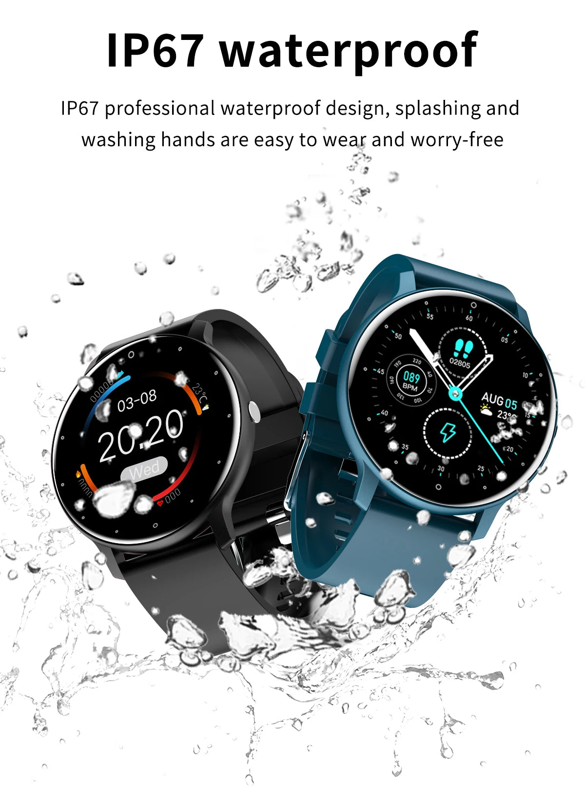 VitaTrack™ Smart Fitness Watch
