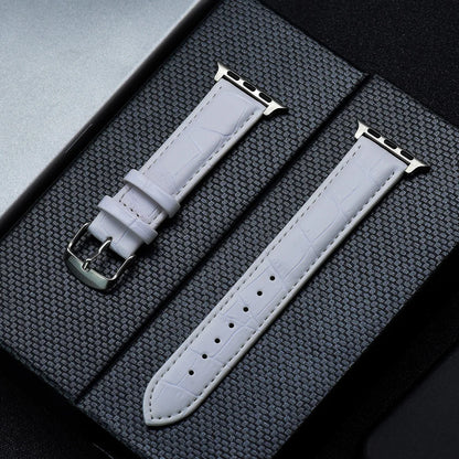 Classic Leather-Style Apple Watch Band