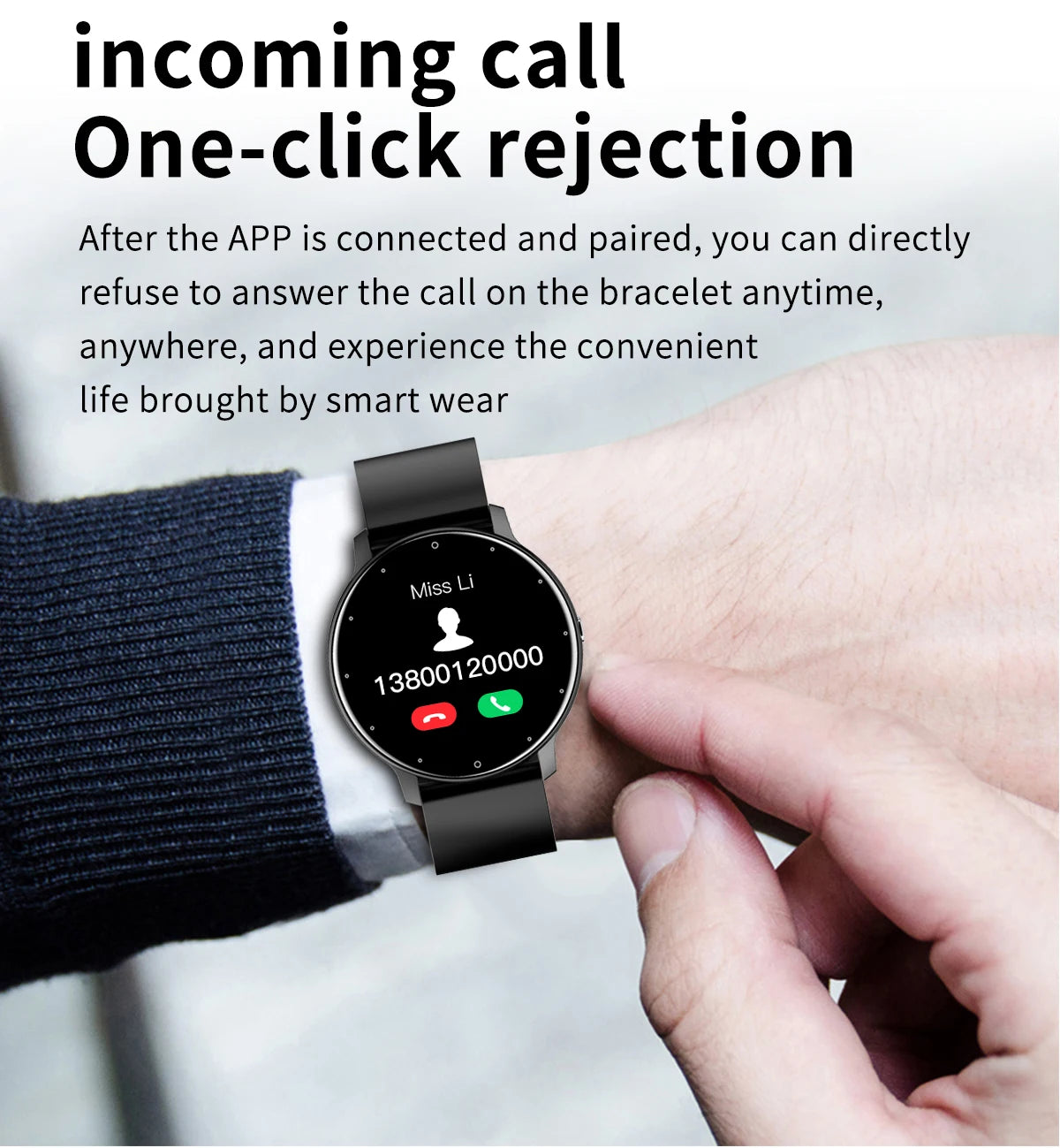 VitaTrack™ Smart Fitness Watch
