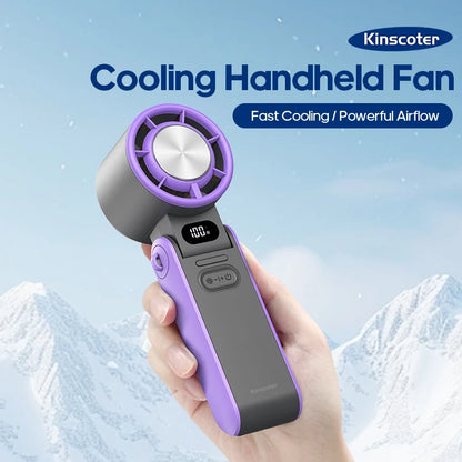TurboCool Pro rechargeable handheld fan