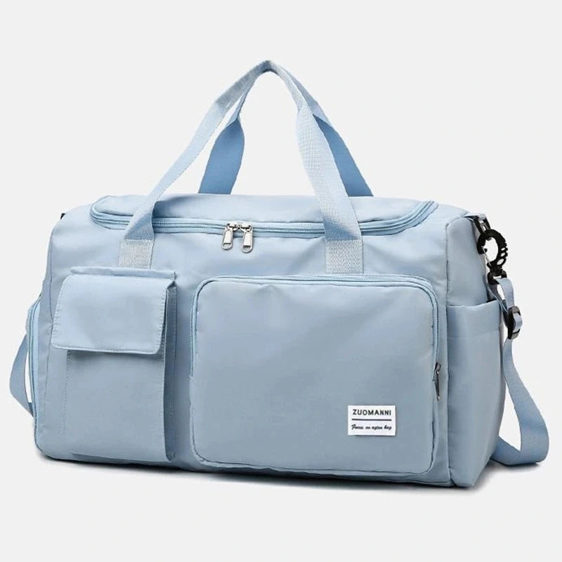 35L Weekender Travel Bag with Shoe Compartment
