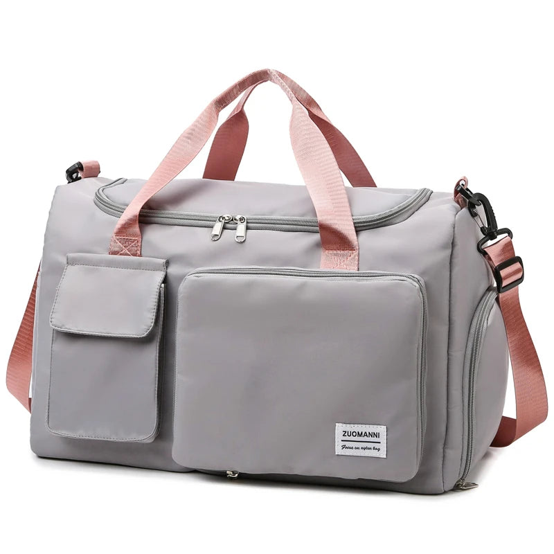 35L Weekender Travel Bag with Shoe Compartment