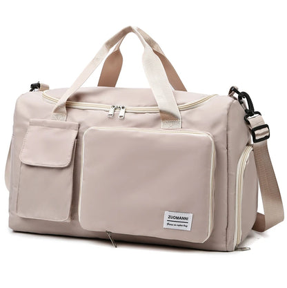 35L Weekender Travel Bag with Shoe Compartment