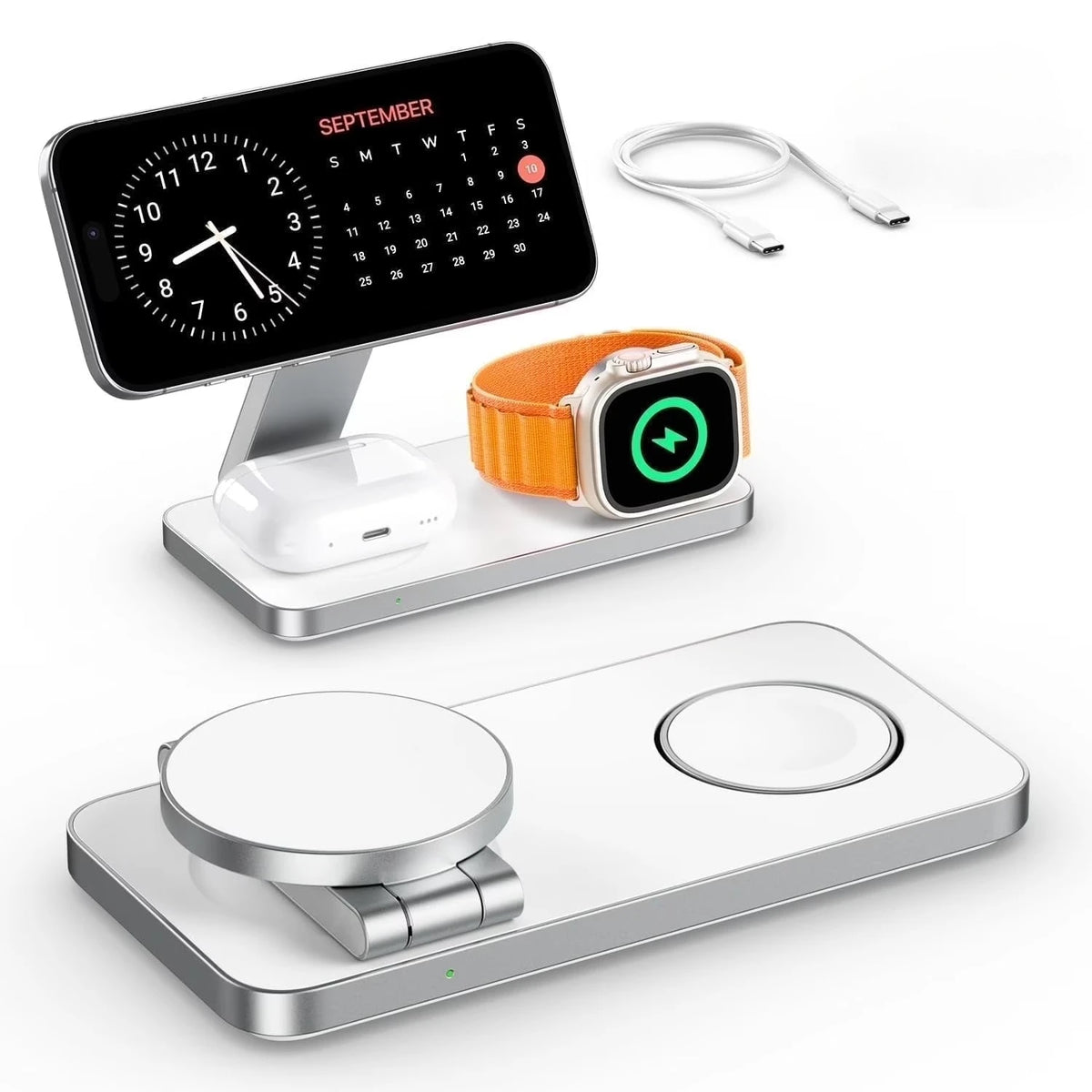 MagnaFold™ 3-in-1 Magnetic Charging Station