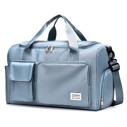 35L Weekender Travel Bag with Shoe Compartment