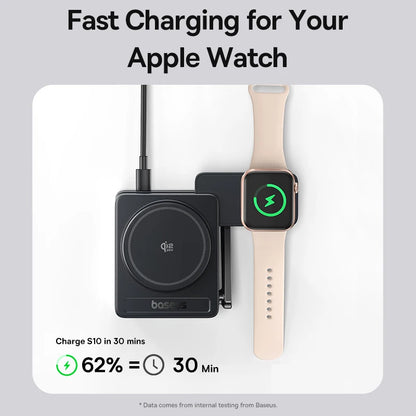 3-in-1 Magnetic Wireless Charger – Qi2.2 Fast Charging Station