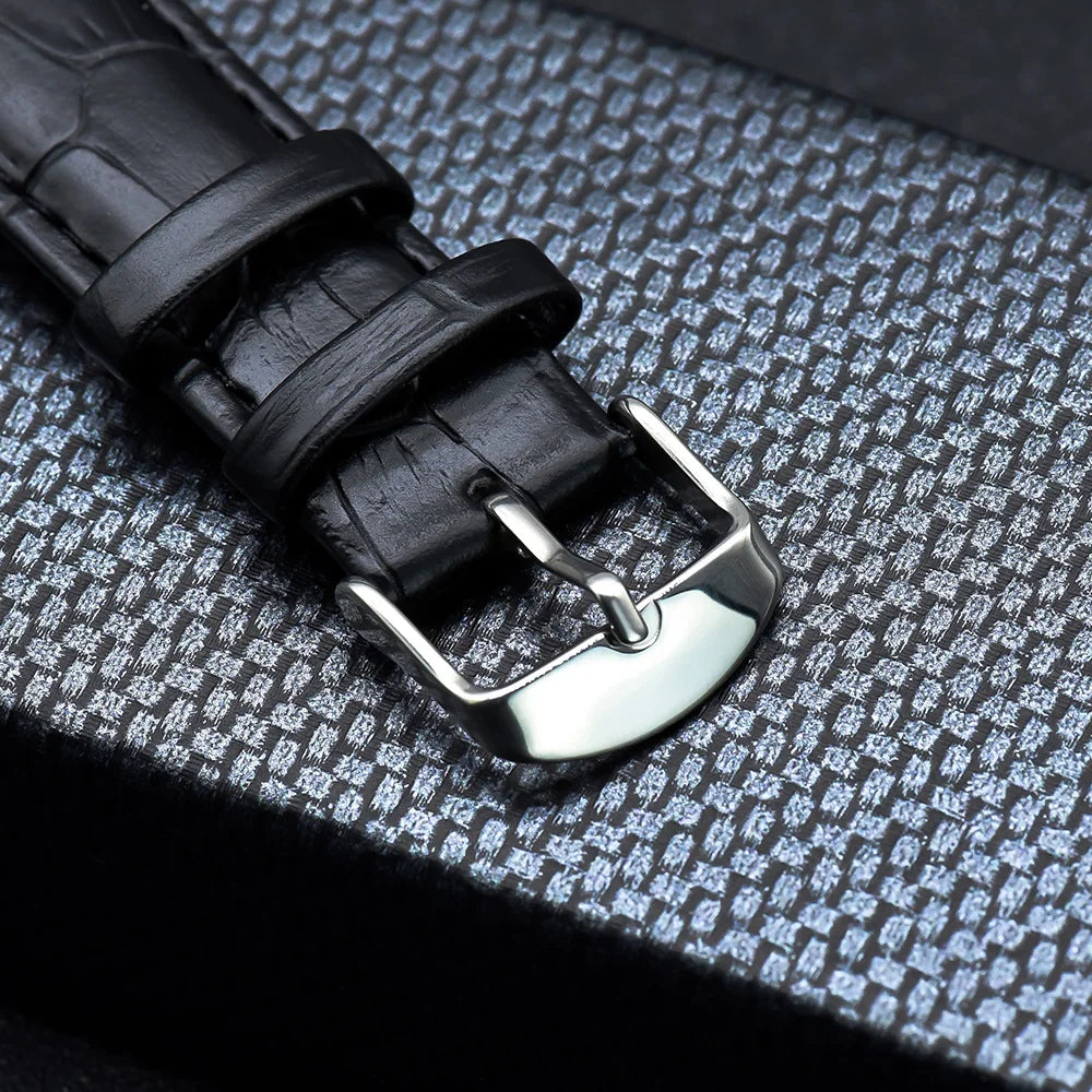 Classic Leather-Style Apple Watch Band