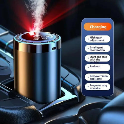 AuraDrive™ 5-Mode Car Aroma Diffuser