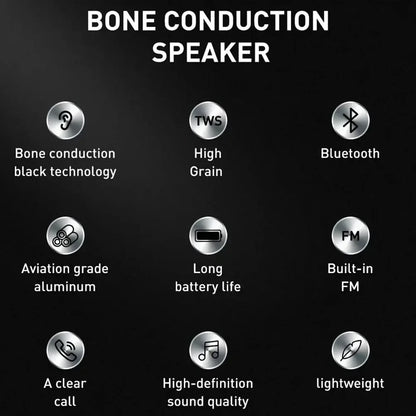 Mini Bone-Conduction Bluetooth Speaker