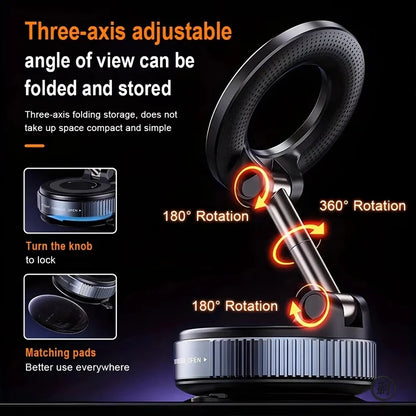 MagnaGrip™ 360° Magnetic Car Phone Mount