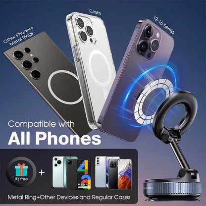 MagnaGrip™ 360° Magnetic Car Phone Mount