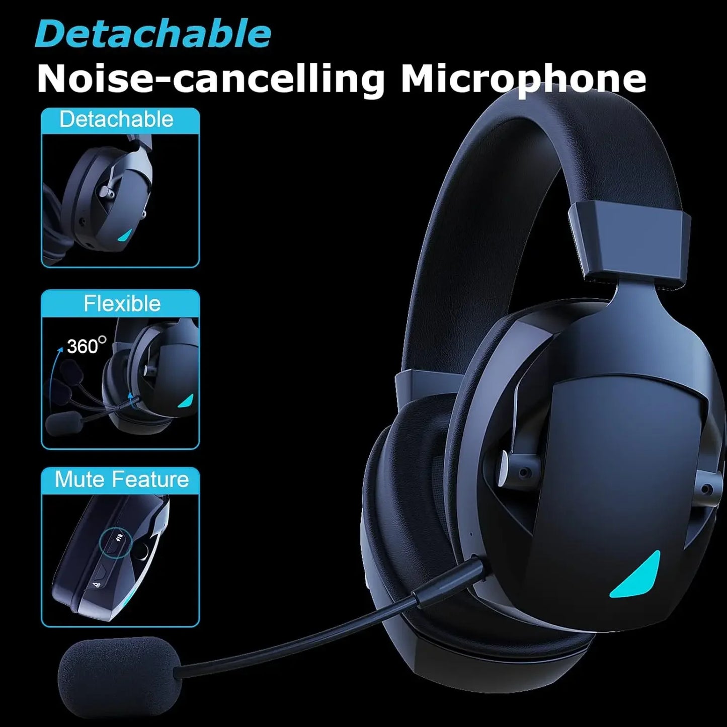 AeroPlay™ 3-Mode Wireless Gaming Headset