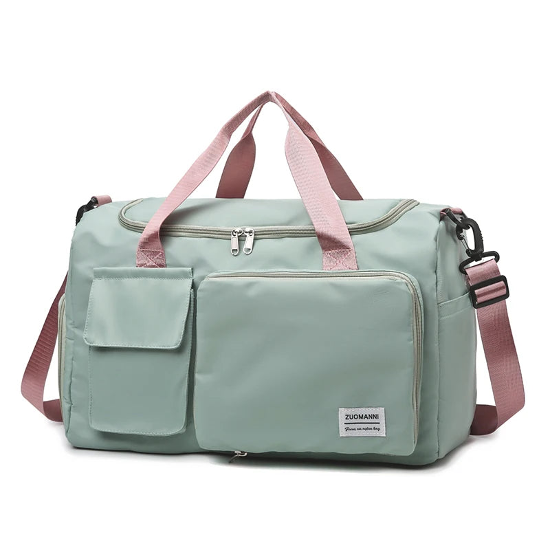 35L Weekender Travel Bag with Shoe Compartment