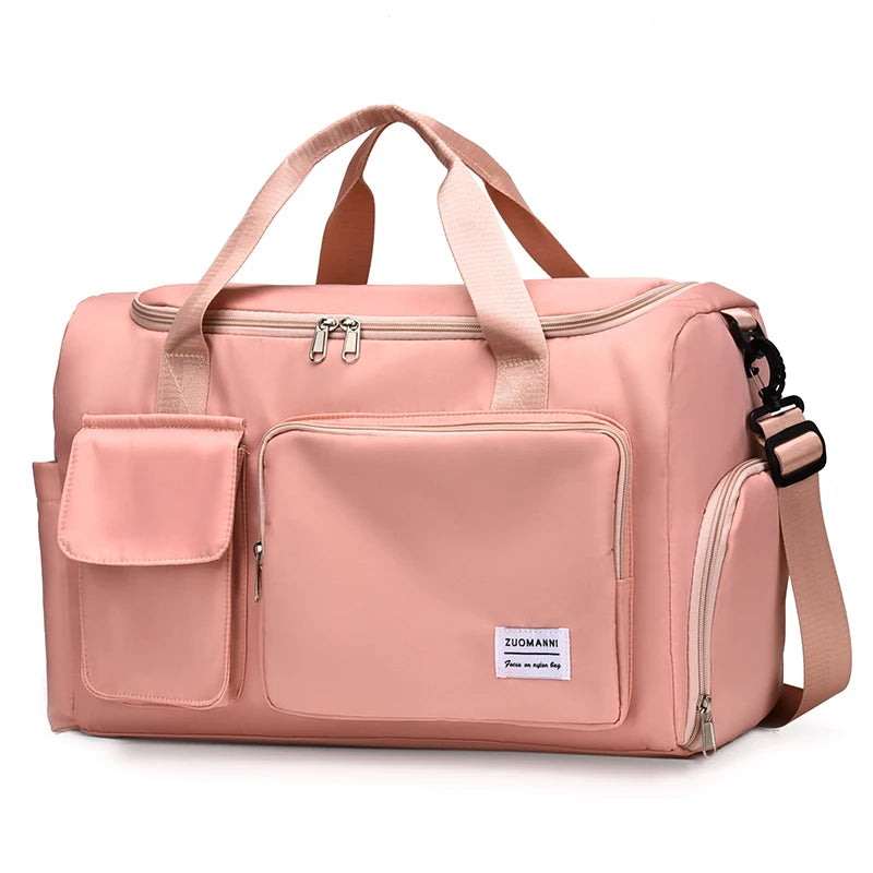 35L Weekender Travel Bag with Shoe Compartment