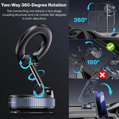 MagnaGrip™ 360° Magnetic Car Phone Mount
