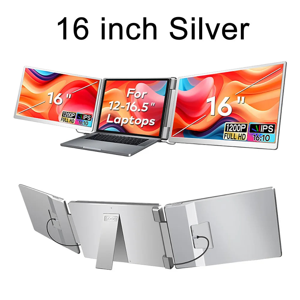 Portable Laptop Monitor FHD IPS External Screen Extender