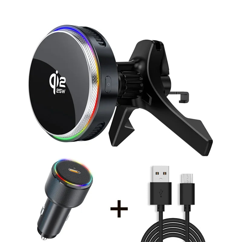 DriveCharge™ 25W Magnetic Wireless Car Charger