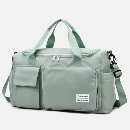 35L Weekender Travel Bag with Shoe Compartment